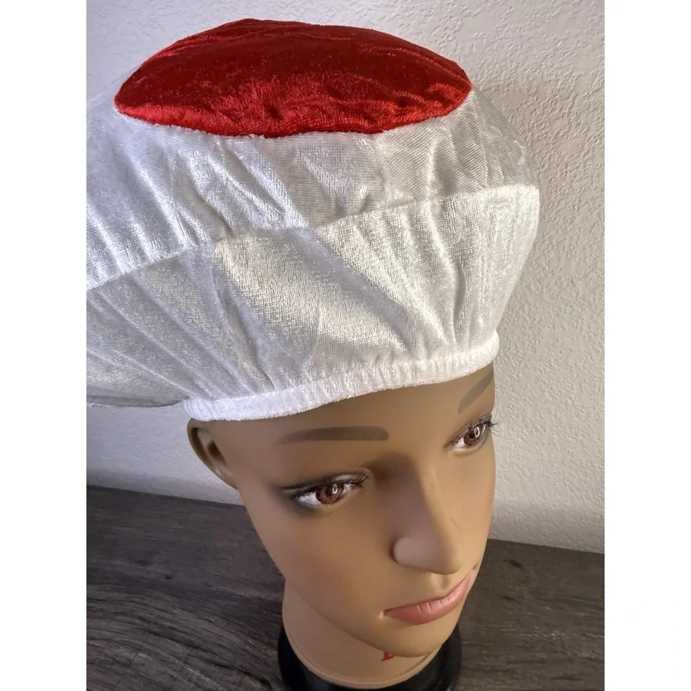 Adult Super Mario Plush Toad Hat
